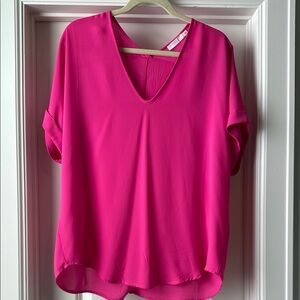 LUSH Women's Pink Blouse